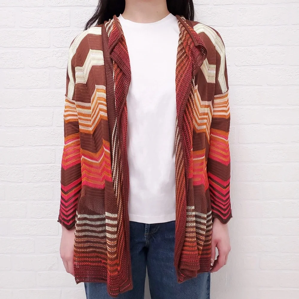 Missoni Boho Knit Cardigan Sweater IT 40